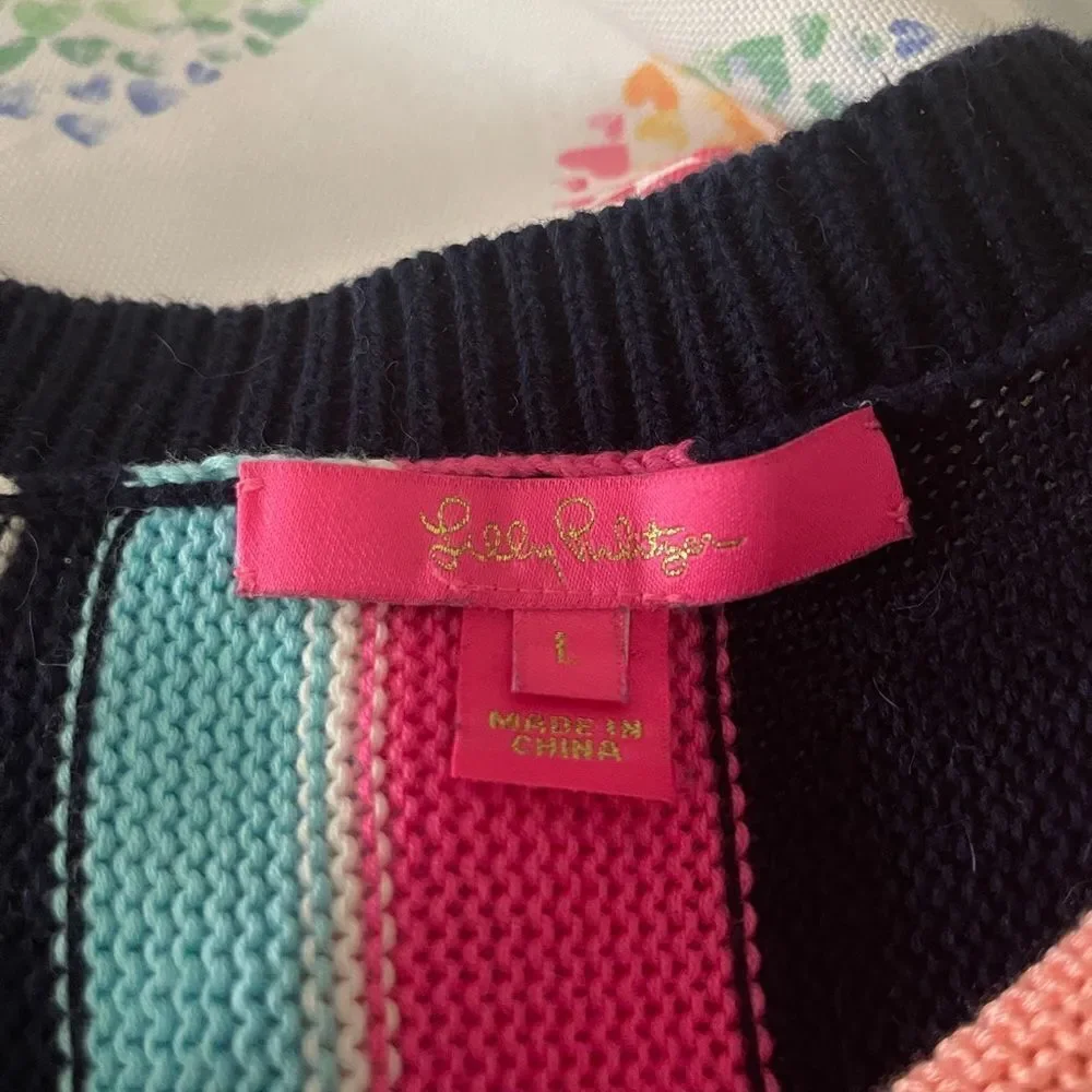 Lilly Pulitzer Sweater Size LG NWOT